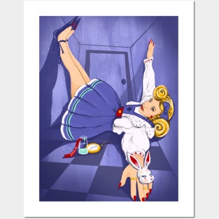 Alice in Wonderland by Cindy Rose Studio Posters and Art